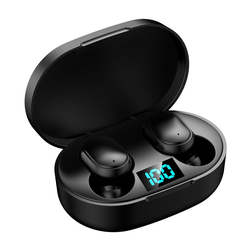 TWS E6S Bluetooth Earphones Wireless Earbuds IN Ear Stereo Noise Cancelling Sports Headsets With Microphone fone Headphones