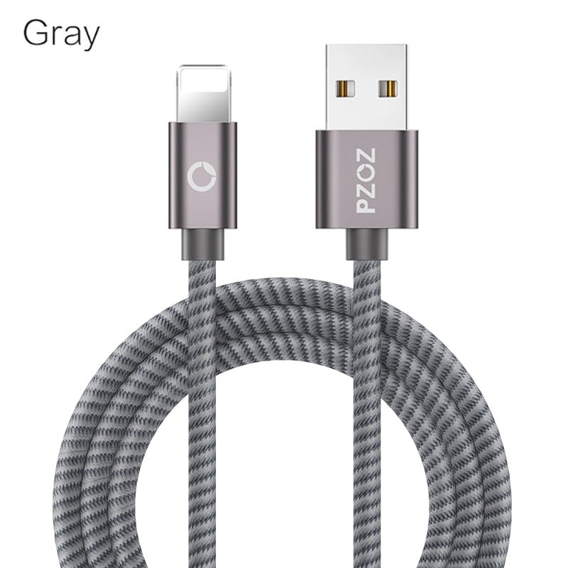 PZOZ Usb Cable For iphone cable 14 13 12 11 pro max Xs Xr X SE 8 7 6s plus ipad air mini fast charging cable For iphone charger