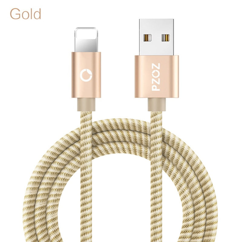 PZOZ Usb Cable For iphone cable 14 13 12 11 pro max Xs Xr X SE 8 7 6s plus ipad air mini fast charging cable For iphone charger